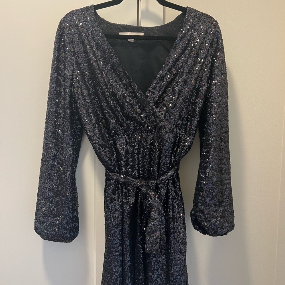 Black sequin dress🖤✨🪩